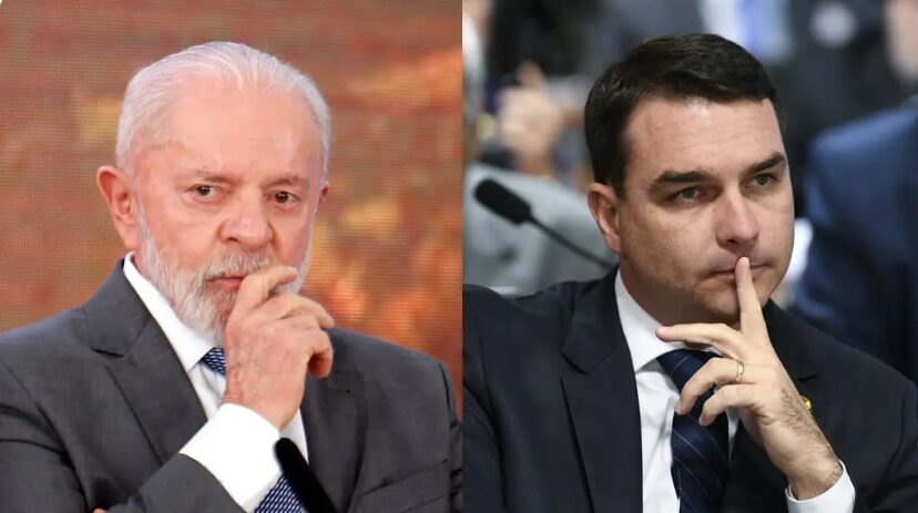 Flávio Bolsonaro diz que não recusaria cumprimentar Lula: ‘Se passar perto, não tenho problema’