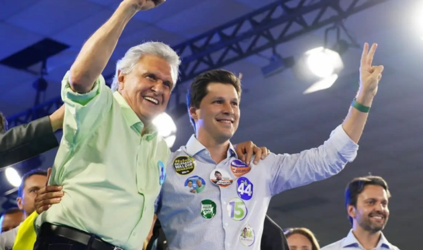 Com Daniel, Caiado intensifica agenda em Goiás na reta final do primeiro turno